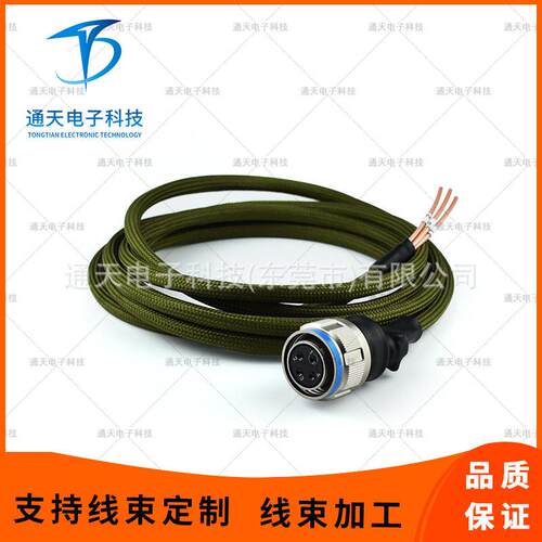 通天厂家J599现货直销圆形连接器 J599/26FC26PN 搭配90°尾附件