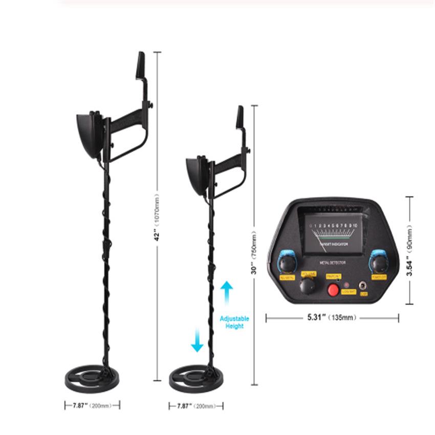 MD - 4080金属探测器探测仪地下寻宝器考古金银铜探宝器