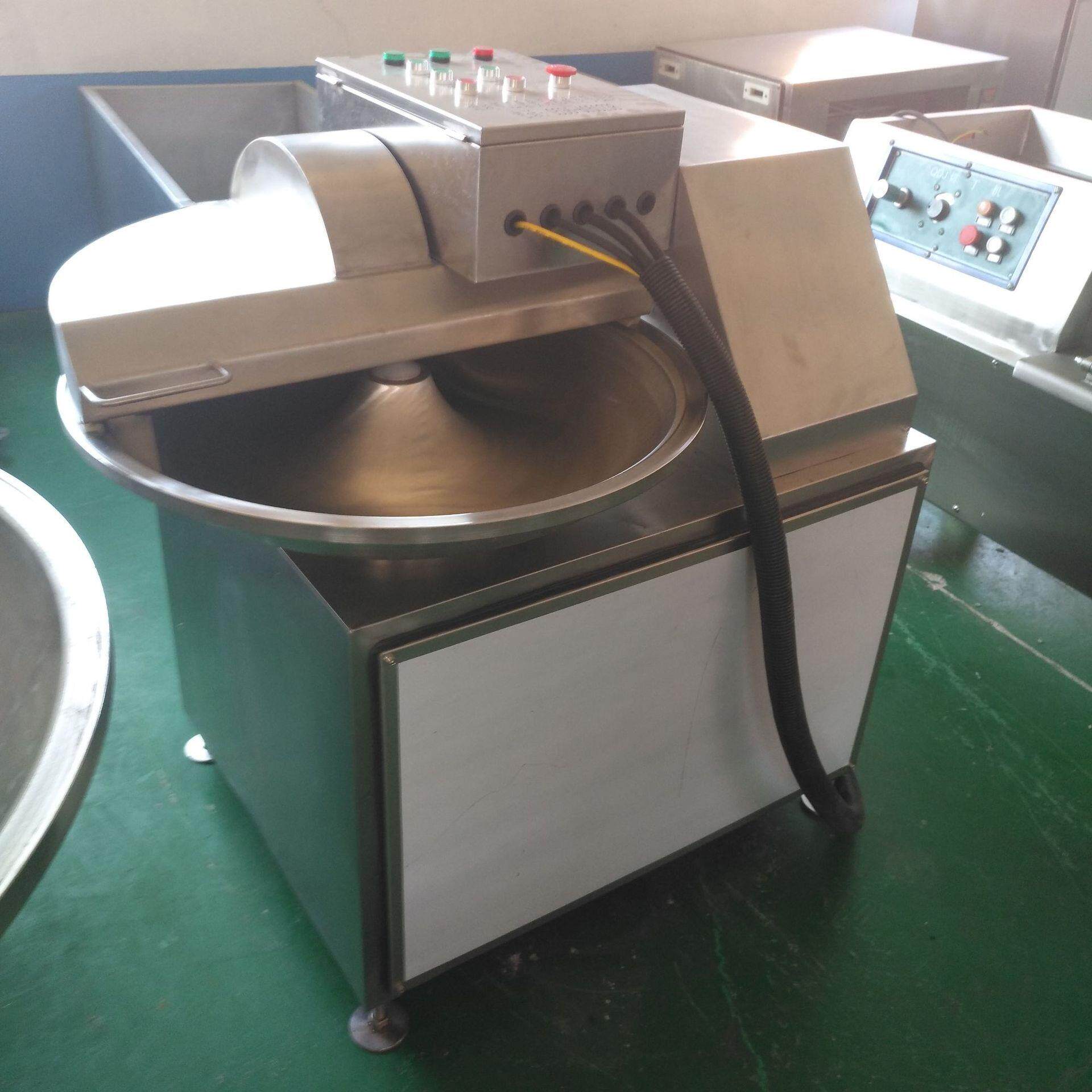 供应汇康机械125型高速斩拌机 千页豆腐成套设备不锈钢材质制造