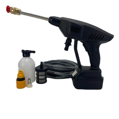 锂电洗车机无线家用高压洗车水枪多功能高压园林喷洒枪