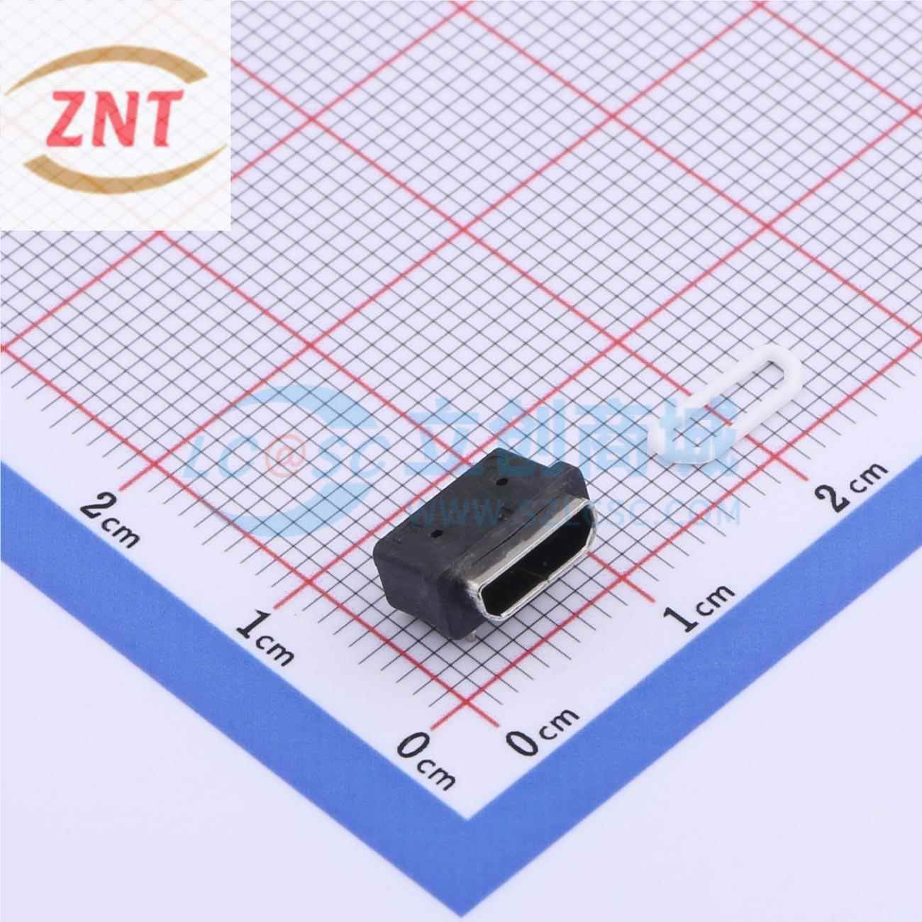 USB连接器 HYCW130-USBD05-150B SMD 5P 原装正品 电子元器件配单