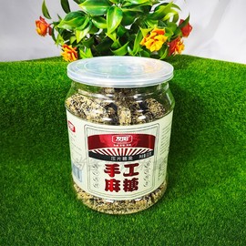 友阳麦小花手工麻糖黑芝麻白芝麻糖片蜂蜜红糖麻花醇香好吃