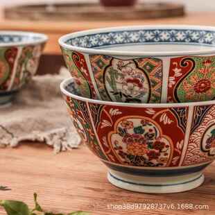 日式陶瓷牛丼碗料理店用7英寸拉面碗牛肉饭碗吉野家风格鳗鱼