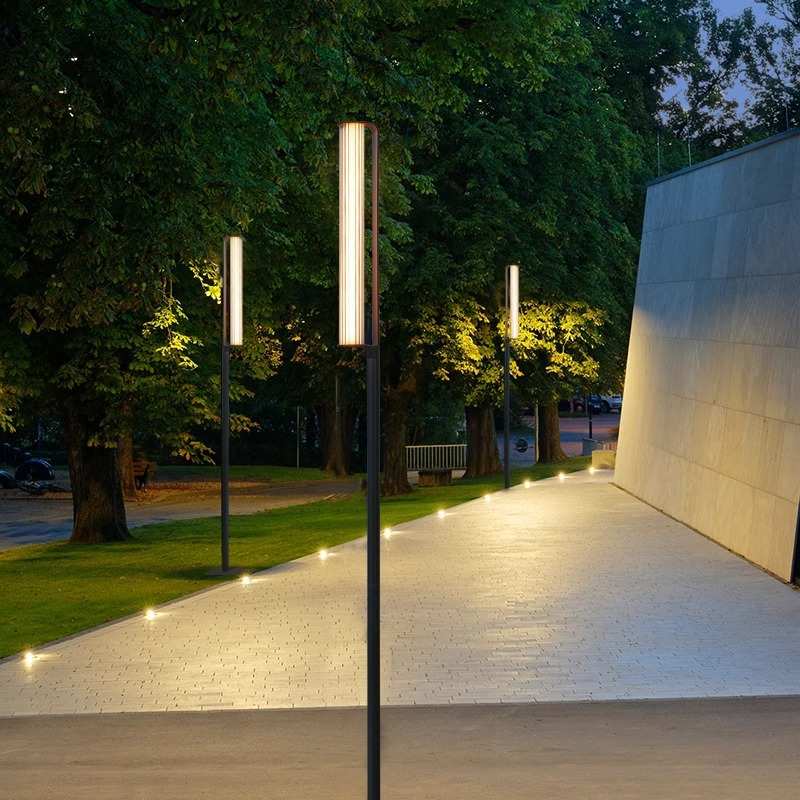 高杆灯户外庭院景观灯防水草坪灯小区花园广场2米3米路灯led灯柱