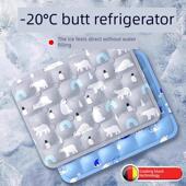 德国夏季 冰坐垫学生汽车办公室放屁坐垫冷却水床垫凝胶冷却枕头坐