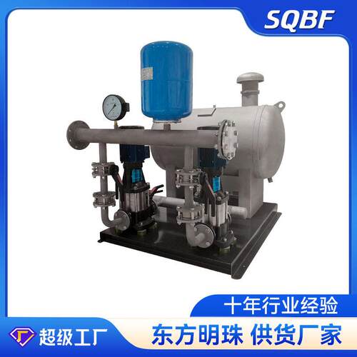 塑泉无负压恒压变频供水成套设备无塔二次管道加压给水箱泵组系统
