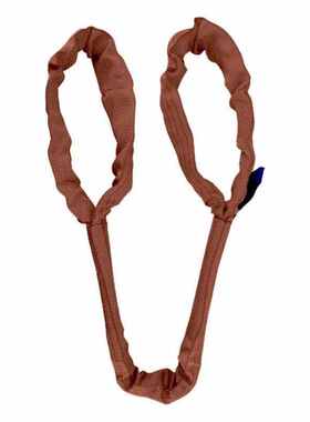 怀鸽JA-A06彩色两端带环圆形柔性起重吊装带6t长度10m国标6倍安全