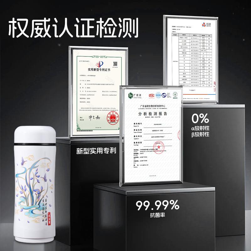 现货陶瓷内胆保温杯高档便携式小容量随手车载不锈钢咖啡杯子