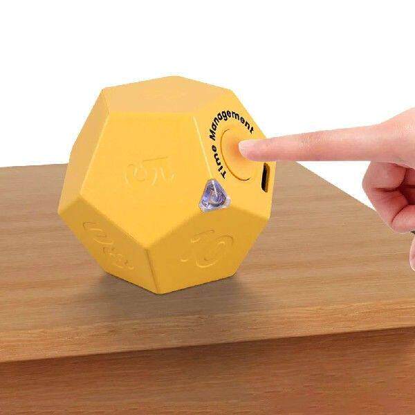 Mini 12 Sided Cube Timer 1/3/5/10/15/20/25/30/45/60/90