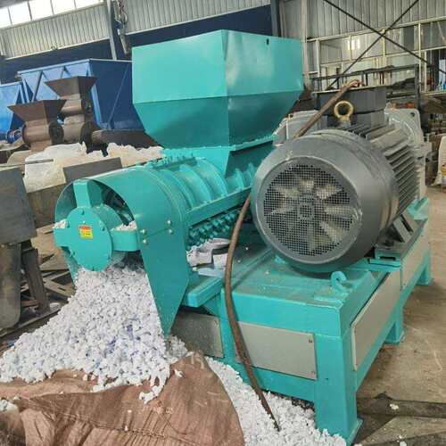 多功能纸筒废纸盒冻肉塑料吨包吨袋撕碎机废塑料破碎机螺旋粉碎机