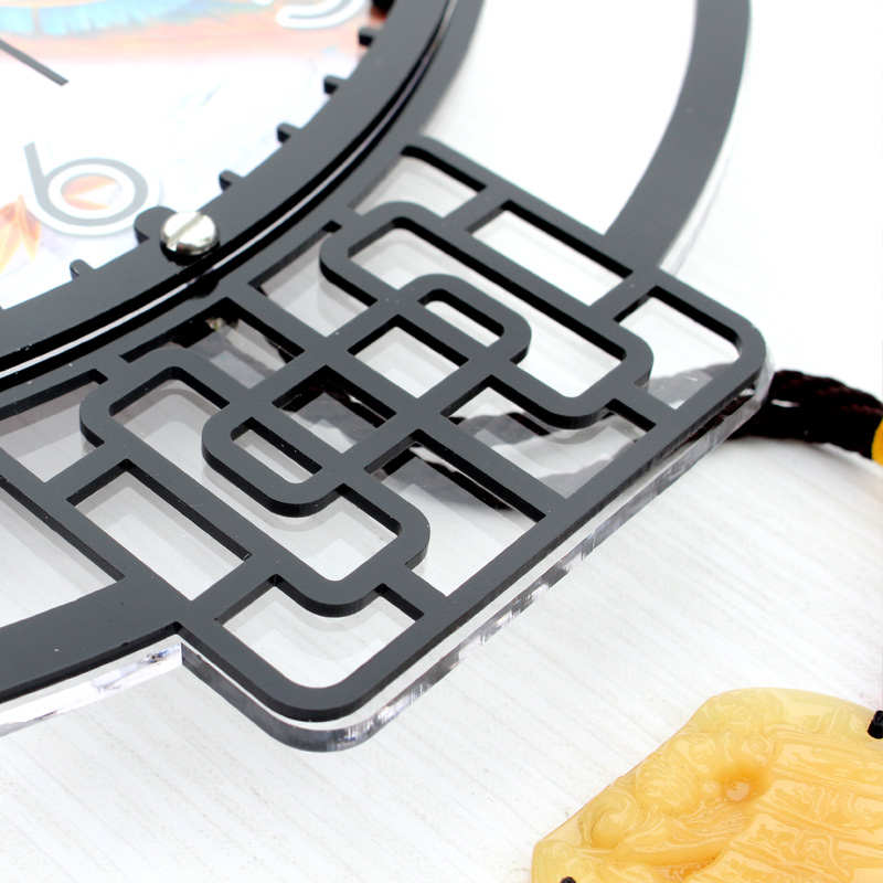 新中式钟表挂钟客厅创意现代简约大气石英钟静音艺术装饰潮易梵斯