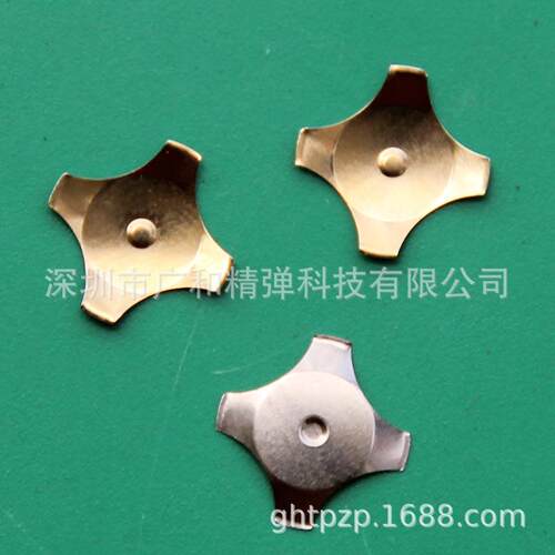 专业锅仔片厂家直销单面镀金锅仔片金属弹片开关按键锅仔片