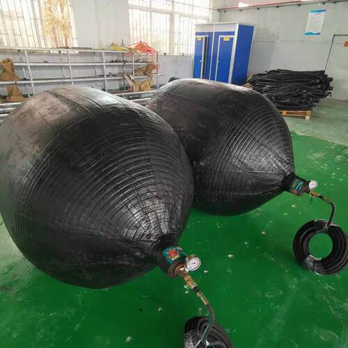 管道堵水试漏闭水试验污水高压型雨水球高压管道封堵气囊青岛厂家