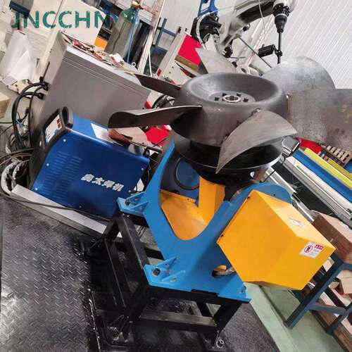 离心风机叶轮自动化焊接工作站离心风机自动化焊接工作站