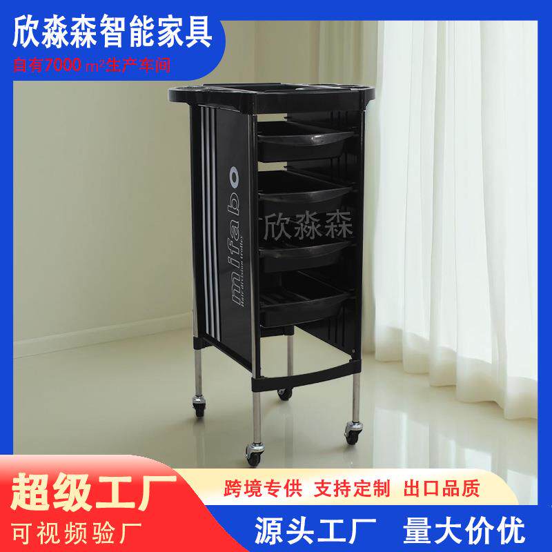 理发店美容美发工具车发廊多层小推车烫染工具收纳车收纳置物架