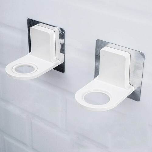 No-drill shower gel holder, wall-mounted bathroom shampoo ra