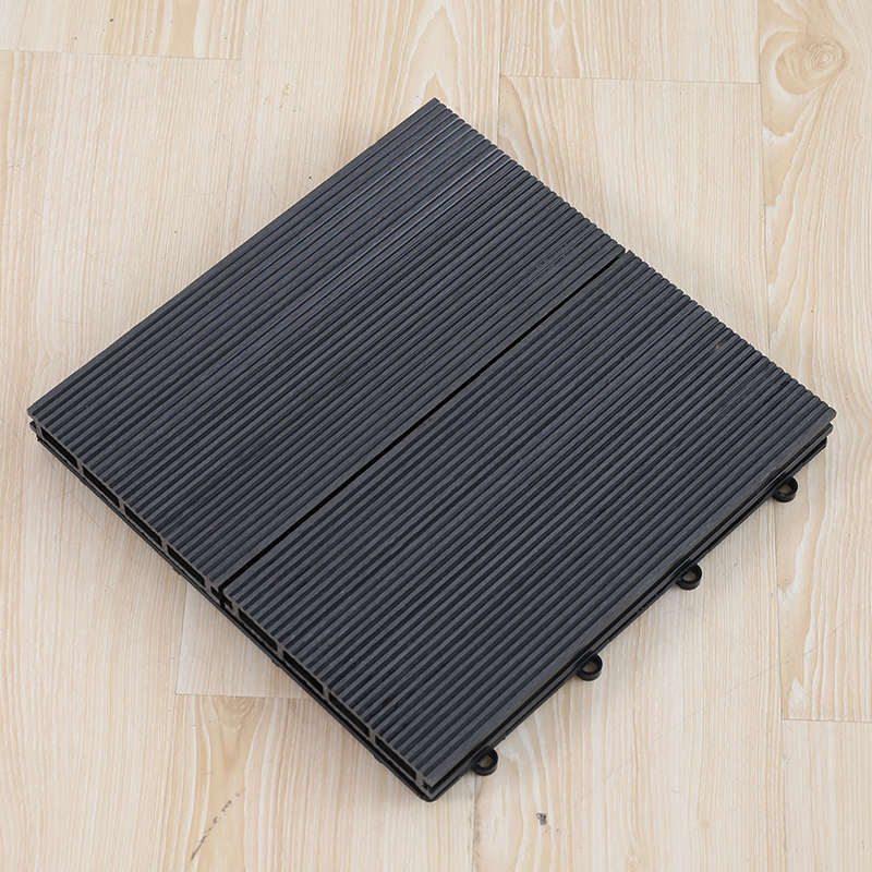 户外二代共挤塑木地板室外庭院子防腐木露台改造自铺阳台木塑拼装
