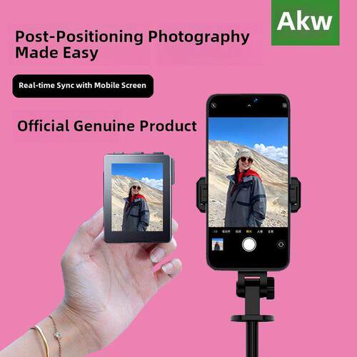 【奥桥】手机后置摄像头显示网红同屏无线投影高清自媒体设备蓝牙