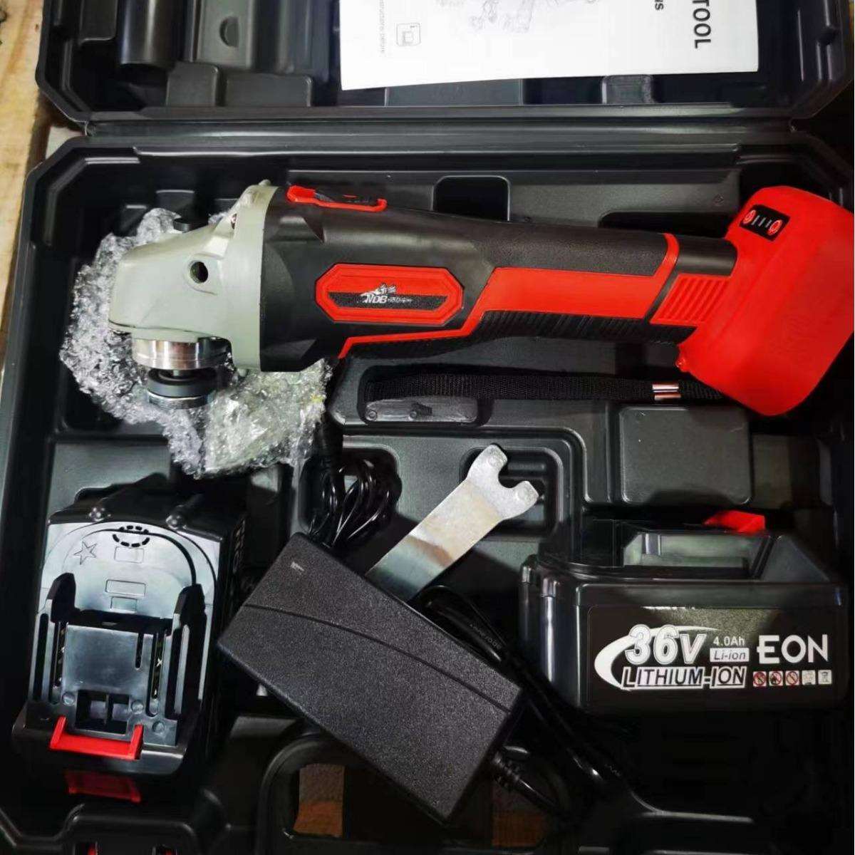 迈登宝锂光电HDL无刷充电动角磨机抛机切割机电式磨打机电动工具