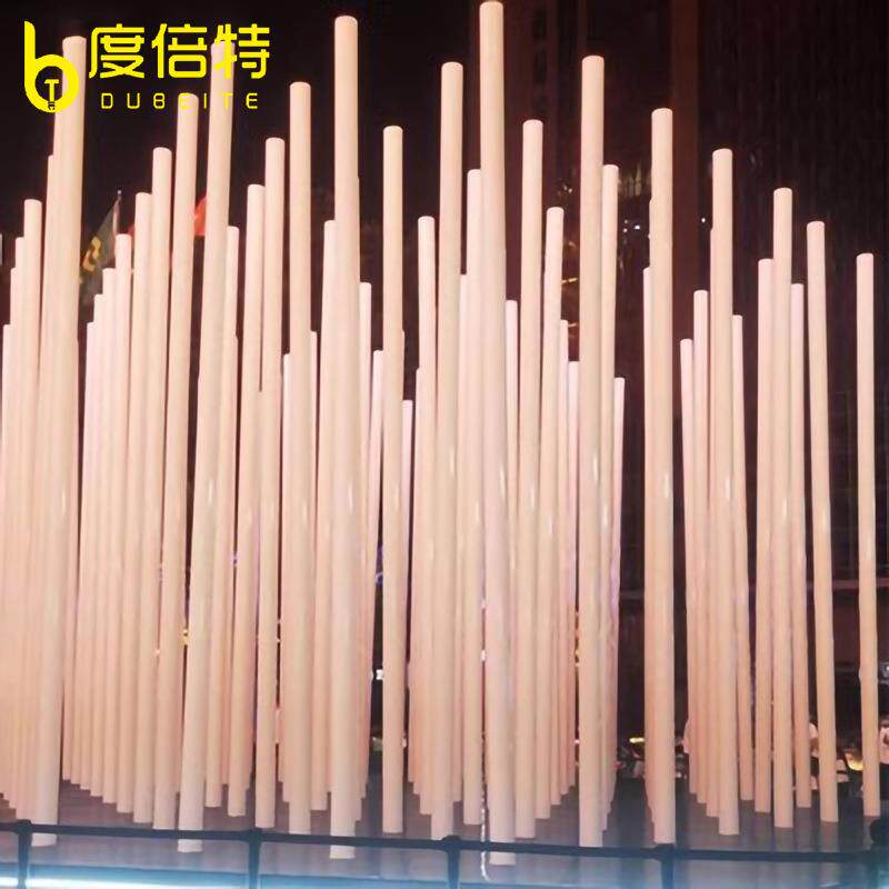 流流灯光ICX柱LED节灯管户外光互动七彩水柱跑马灯防水派对可调光