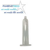 双头螺牙热熔胶管模具 注塑模具厂家 精密多腔点胶机配件模具