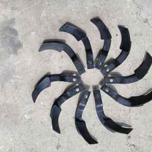 微耕机配套开沟刀片农用机器刀片旋耕机片培土刀锰钢耐磨开沟刀片