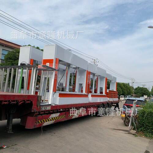 意隆大台面液压冷压机自动保压计时铝蜂窝板50吨液压冷压机价低