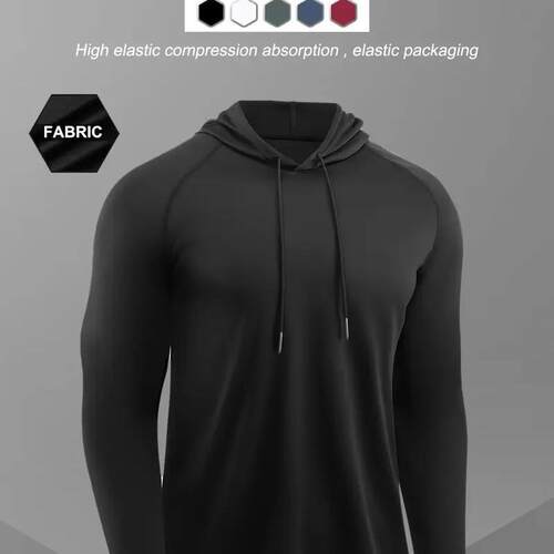 5 Pack Men'S Long Sleeve Fishing Shirts With Hood Upf Sun