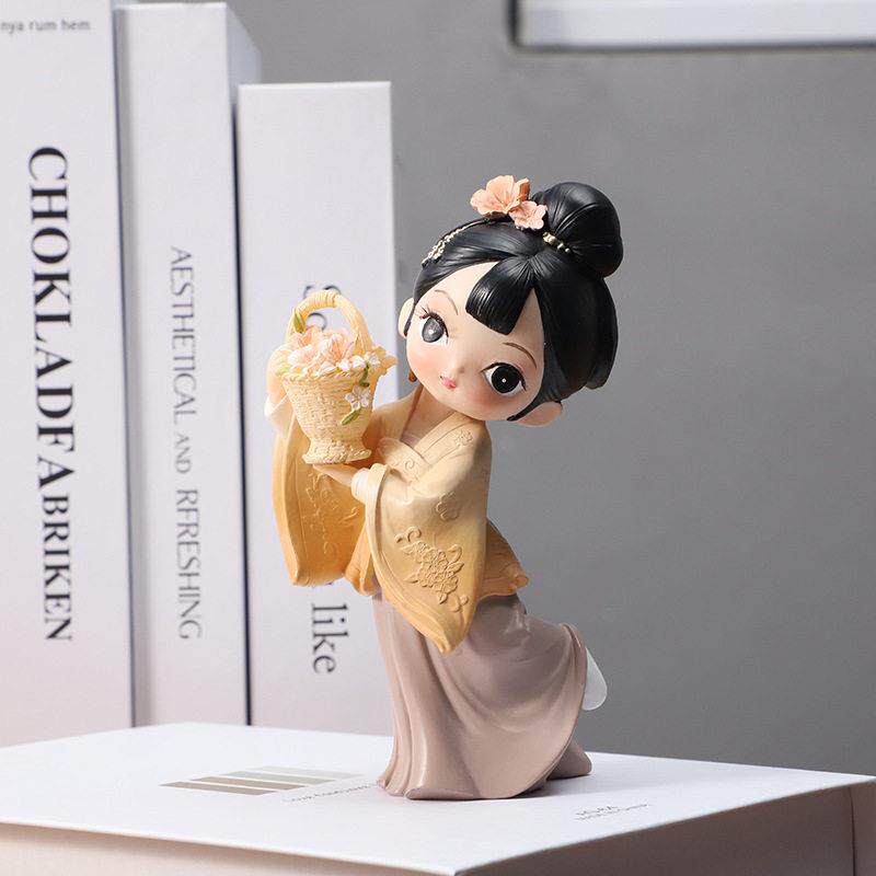 古风饰品手工礼品桌面饰品人物家居小饰品创意女孩生日礼物女孩