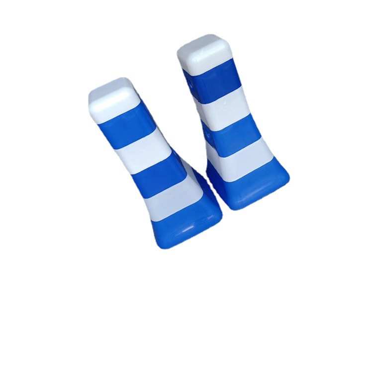 源头厂货蓝白 红白塑料隔离墩  道路护栏路障 公路道路分流专用