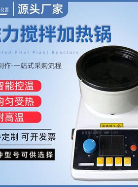 智能磁力搅拌加热锅ZNCL-GS温度转速全数显搅拌器强力电加热变频