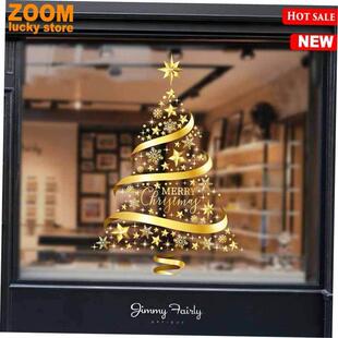 Vinyl Christmas sticker decorations stickers window snow