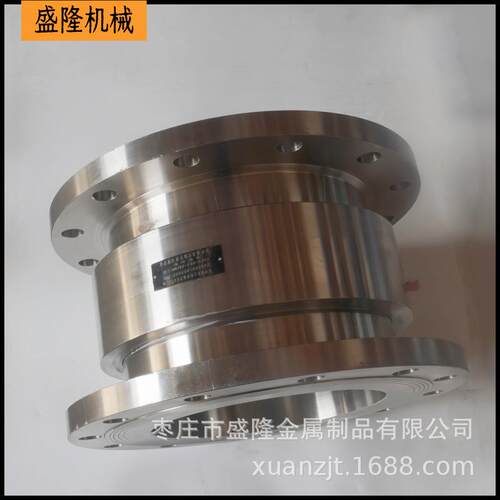 环保大口径不锈钢DN100法兰连接360度万向回转接头液压油旋转接头