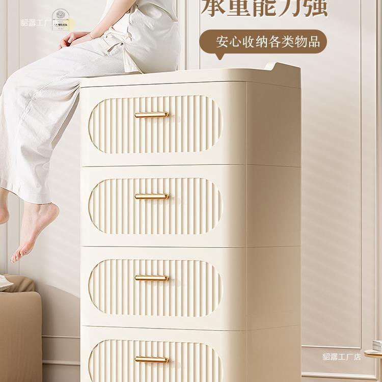 收纳塑箱抽具F98HSH5M屉式料盒用多层储物柜家置物柜衣服玩盒衣物