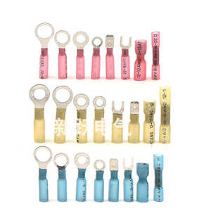 组合 中接接线热缩端子套装 厂家直供250pcs盒装 防水热缩端子套装