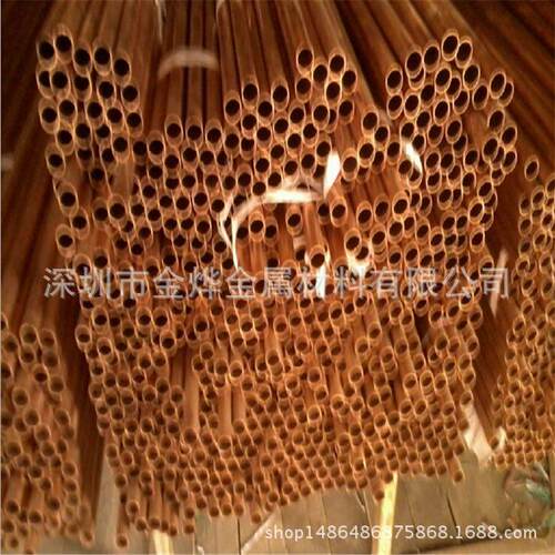 山东紫铜管空调铜管央空调UTU铜管宏泰铜管中佳铜中管盘管直管
