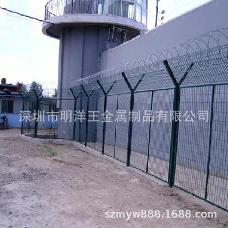 深圳监狱护栏网Y型立柱监狱钢丝围网监狱隔离网
