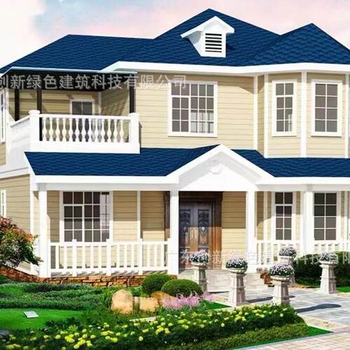 轻别墅农WTF村包自建房混框架结构重砖钢钢房屋材料设计工包料新