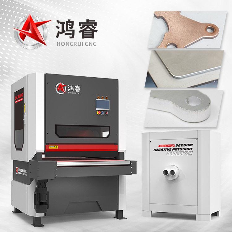 工业级QC1000去毛刺机激光薄板冲压件软毛刺去除倒角设备可定制