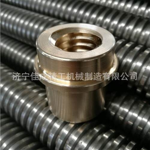 直销梯形螺母加工铜螺母Tr20T30T40规格螺母丝杆配套制作