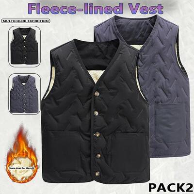 K 88007 Teenagers Fleece Vest Liner 青少年加绒马甲 跨境