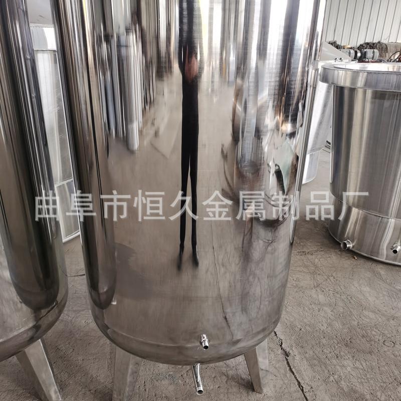 石河子葡萄酒厂发酵罐 红酒果酒储存运输罐 304白钢罐 酒容器奶罐