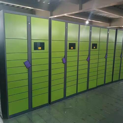 成都快递柜柜体代加工小区驿站自助寄存柜菜鸟驿站储物柜微信柜