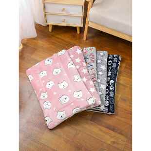 狗垫子四季通用猫垫子睡觉用宠物睡垫猫狗窝地垫猫咪毯子冬季保暖