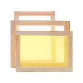 丝印拉网绷网哂网木框铝框晒版 网板 菲林移印机 制作 丝印网版