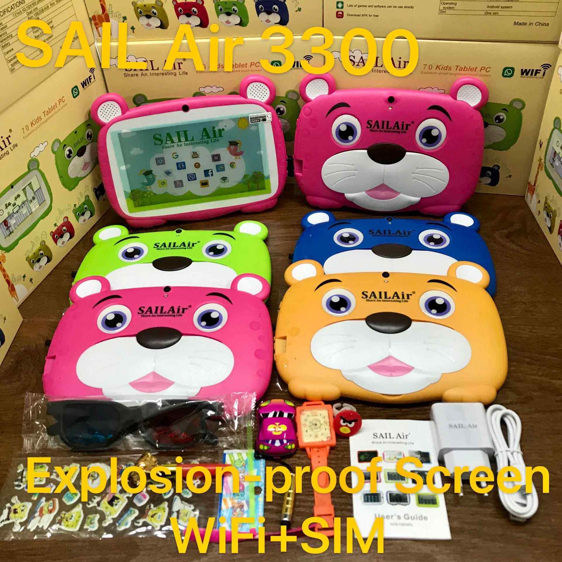 安卓7寸儿童平板电脑2+32GB SIM+WiFi Unbreakable Screen tablet