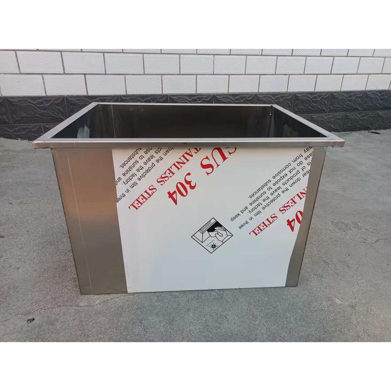 定制304不锈钢储水箱水槽方形商用清洗工具箱水桶落地式储物浸