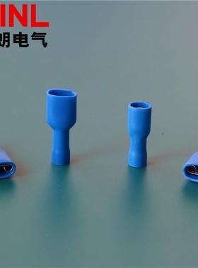 绝缘对插端FD子FDF2-110插簧4.8接鼻子DFD2-1线87冷压端头5-2FDFD