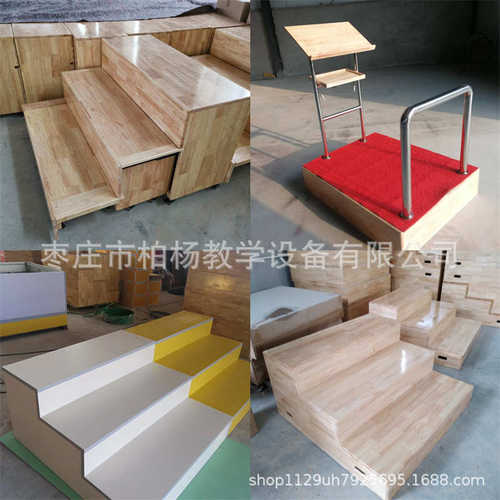 合唱台阶三层可移动折叠舞台踏步梯子集体合影站架学校大合唱凳台