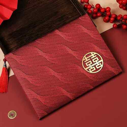 结婚记账本礼金簿结婚记账本礼金簿签到本婚宴嘉宾签名册登记礼单